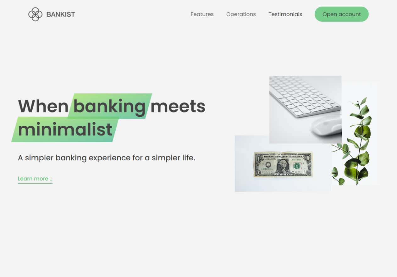 Bankist Website