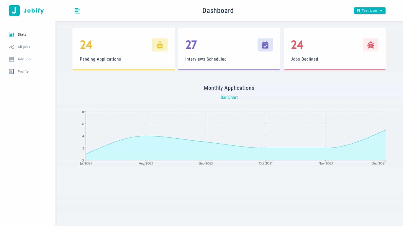 Jobify - Track your job applications